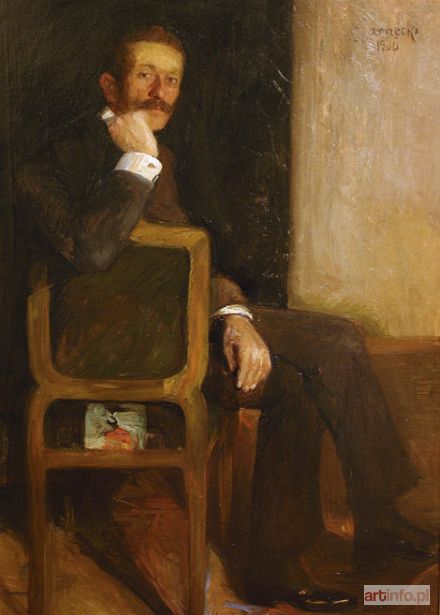 ŻARNECKI Stanisław | Portret mężczyzny, 1906 r.