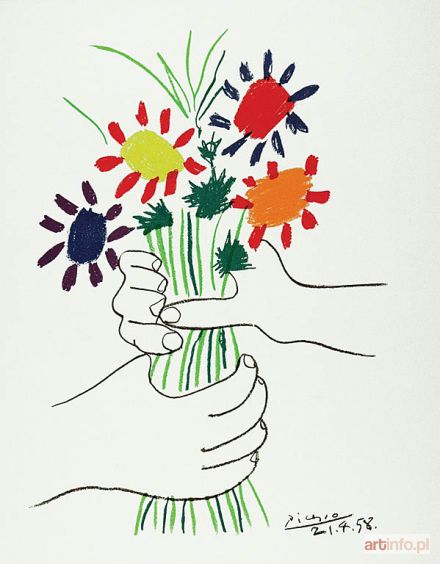 PICASSO Pablo | Kwiaty, 1958