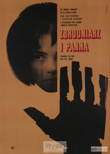 GÓRKA Wiktor | Plakat filmowy Zbrodniarz i panna, 1963