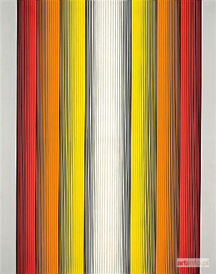 KUWAYAMA Tadasuke (TADASKY) | D-156 (Vertical Red, Orange, Yellow), 1967 r.