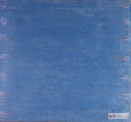 JURKIEWICZ Zdzisław | 228 Blue Ones on Gray Black, 1985