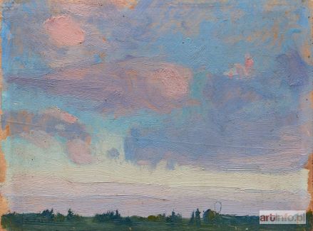 PODGÓRSKI Stanisław | Niebo o wschodzie słońca, ok. 1910