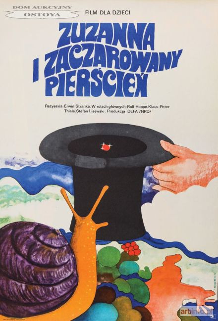 NEUGEBAUER Jacek | Plakat do filmu ZUZANNA I ZACZAROWANY PIERŚCIEŃ, 1973