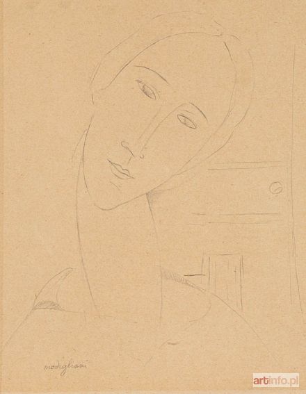 MODIGLIANI Amedeo | Portret młodej kobiety