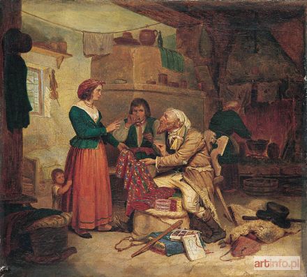 PIOTROWSKI Maksymilian Antonii | WĘDROWNY HANDLARZ, 1840