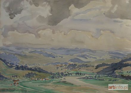 BUNSCH Adam | Pejzaż górski, 1959 r.