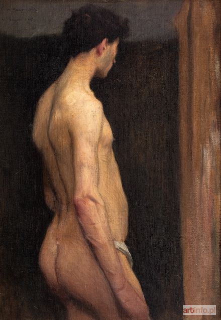 KARPIŃSKI Alfons | Akt męski, 1908 r.