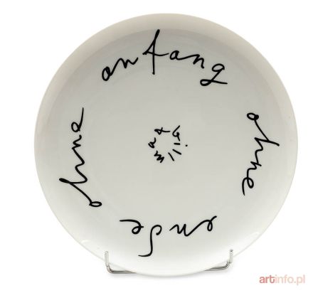 Talerz dekoracyjny nr 5, Rosenthal Studio Line, Niemcy, 1975 r., proj. M. Bill