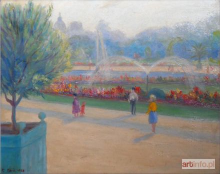 MAIK Paweł | Un matin au Jardin du Luxembourg (1938)