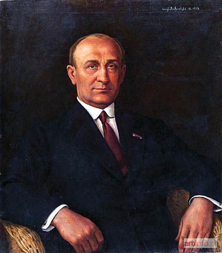 POCHWALSKI Józef Mikołaj | PORTRET PŁK. BOGUSŁAWA MIEDZIŃSKIEGO, 1923