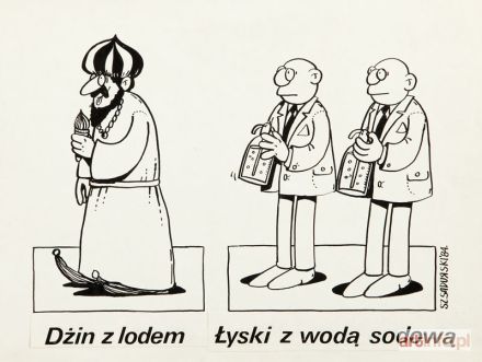 SADURSKI Szczepan | Dżin z lodem..., 1984 r.