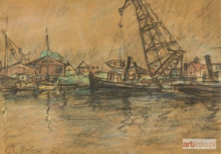 DUDA Miron | PORT W ŚWINOUJŚCIU, 1948