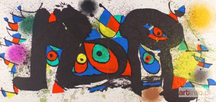 MIRÓ Joan | Abstrakcja, 1972