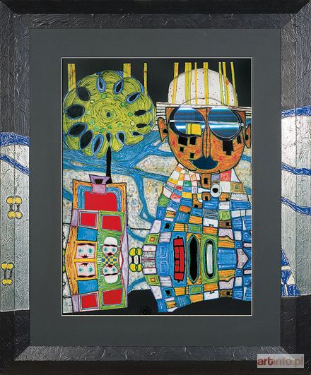 HUNDERTWASSER Friedensreich | CHIŃCZYK W TROPIKACH, 1987