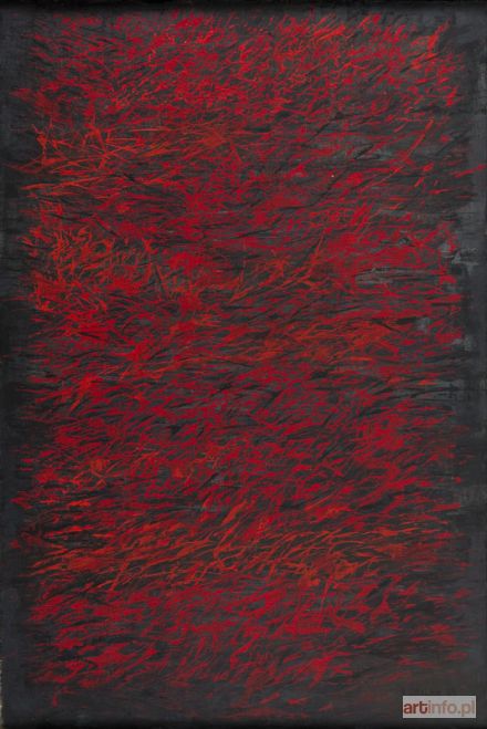 OPAŁKA Roman | Rouge et Noir (Czerwone i czarne), 1959 r.