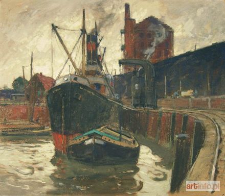 Köhler Fritz | Port w Hamburgu (1910)