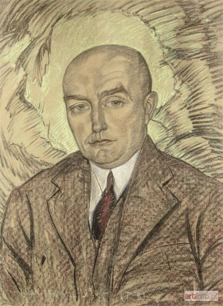 WITKACY - WITKIEWICZ Stanisław Ignacy | Portret mężczyzny, 1930 r.