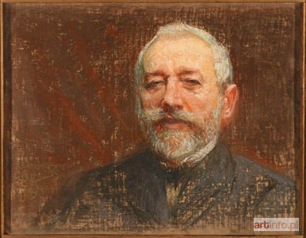 WYCZÓŁKOWSKI Leon | Portret malarza Ludomira Benedyktowicza (1844 - 1926), 1909 r.