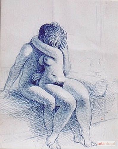 ŻECHOWSKI Stefan | Para kochanków