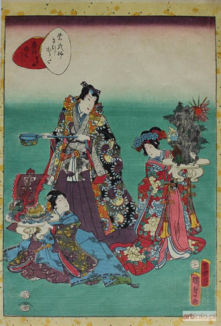 KUNISADA II Utagawa | Opowieść o księciu Genji