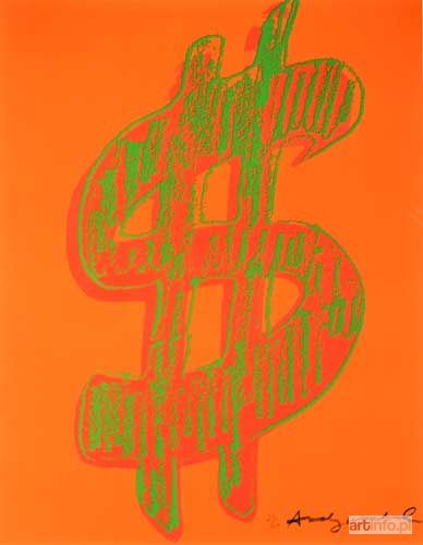 WARHOL Andy | 0.$ (1), z teki 6 serigrafii, 1982