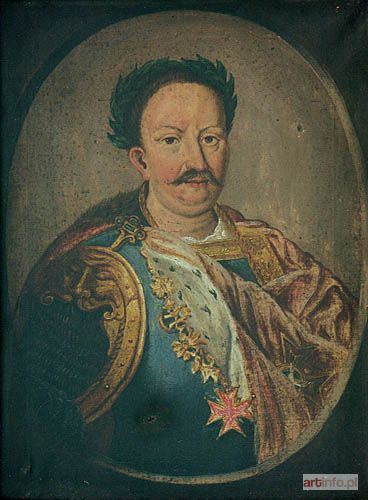 MALARZ POLSKI 1. połowy XIX w. | Jan III Sobieski - kopia portretu z XVII