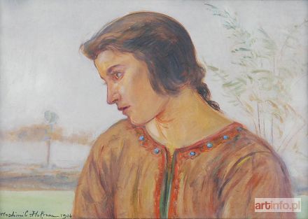 HOFMAN Wlastimil | Zamyślona, 1926