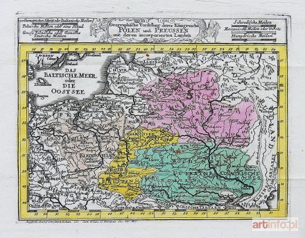 KILIAN Georg Christoph | Geographische vorstellung derer Königreiche Polen und Preussen...