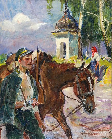 KOSSAK Wojciech | Ranny legionista, 1921