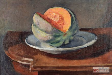 WEISS Wojciech | Martwa natura z melonem, ok. 1930