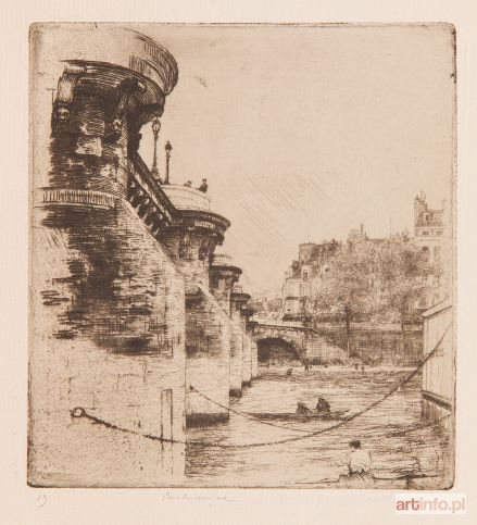 PANKIEWICZ Józef | Pont Neuf w Paryżu, 1904 r.