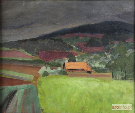 MALCZEWSKI Rafał | Pejzaż podgórski, ok. 1925