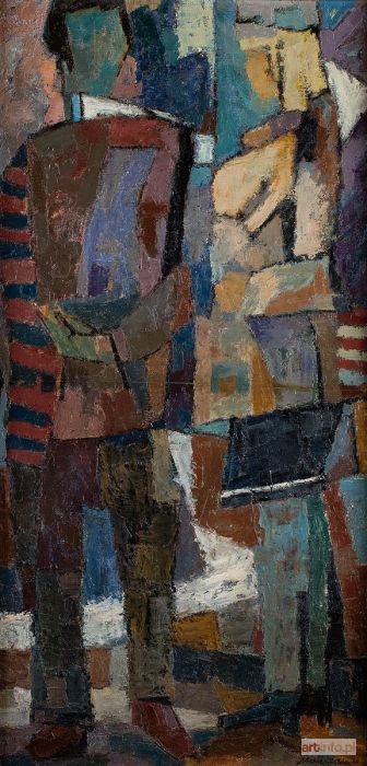 MARCZYŃSKI Adam | KOMPOZYCJA FIGURYSTYCZNA, 1958