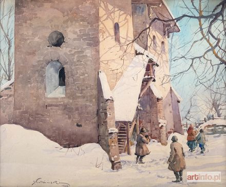 GIBIŃSKI Stanisław | Zimą, 1924 r.