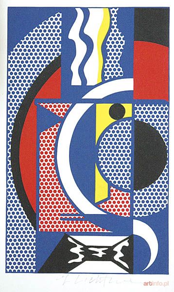 LICHTENSTEIN Roy | Kompozycja abstrakcyjna