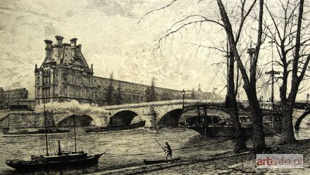 GAUTIER Lucien | Pont Royal w Paryżu