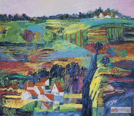 SZANCENBACH Jan | PEJZAŻ Z LANCKORONY, 1984