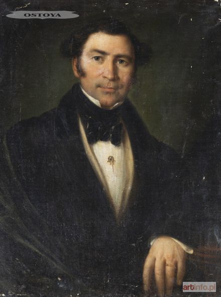 MALARZ nierozpoznany | PORTRET MĘŻCZYZNY, ok. 1840