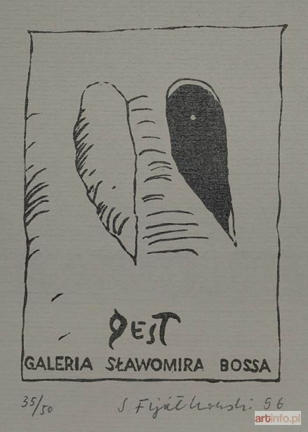 FIJAŁKOWSKI Stanisław | Gest Galeria Sławomira Bossa, 1996