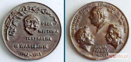 GABOWICZ Józef Mojżesz | Medal I Wystawy Teatralnej w Warszawie (1903)