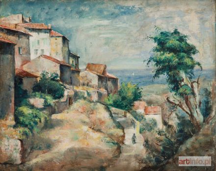 KRAMSZTYK Roman | Pejzaż z Collioure, 1934 r.