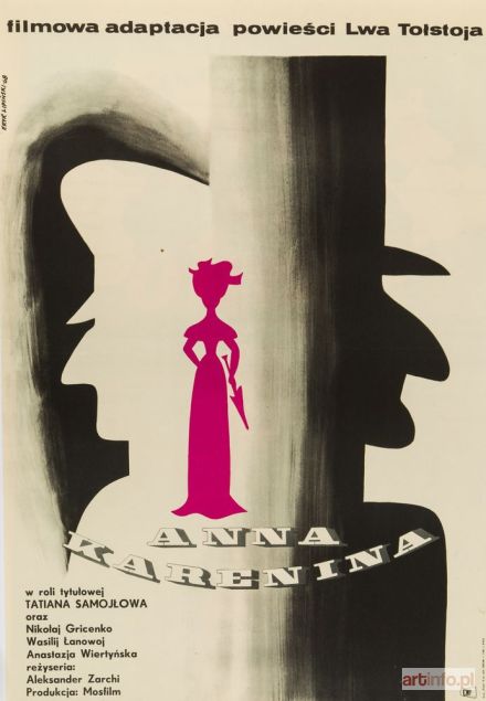 LIPIŃSKI Eryk | Plakat do filmu ANNA KARENINA, 1969