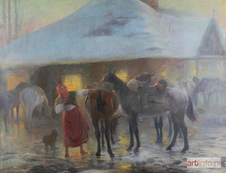 RYSZKIEWICZ Józef | O brzasku, 1912