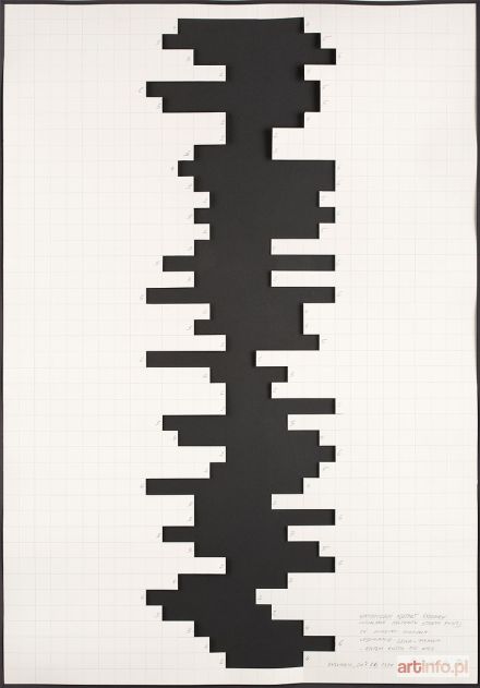 WINIARSKI Ryszard | Statystyczny kształt rysunku nr 1, 1974