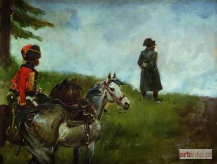 KOSSAK Jerzy | Napoleon nad Niemnem, 1930 r.