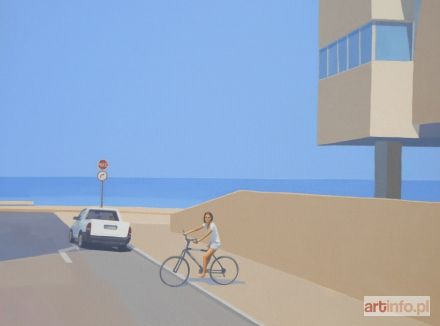 TUŹNIK Andrzej | Menina em bicicleta 2, 2016