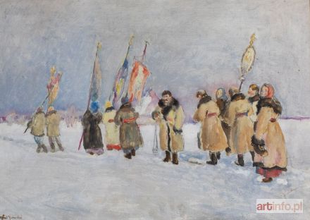 JAROCKI Władysław | POWRÓT Z JORDANU, ok. 1912