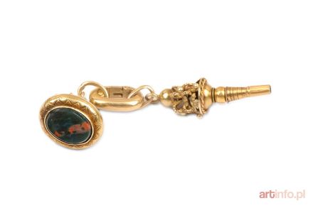 Kluczyk do zegarka, Francja, XIX w.