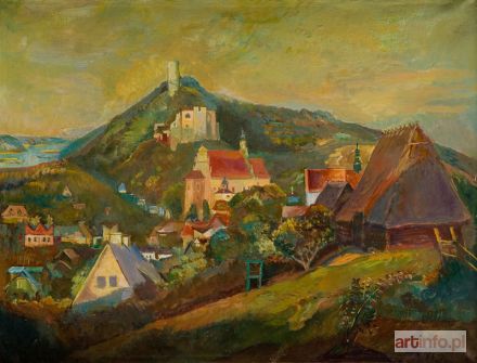 MICHALAK Antoni | Pejzaż z Kazimierza, 1973 r.