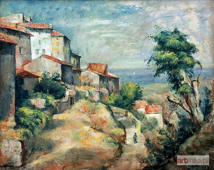 KRAMSZTYK Roman | PEJZAŻ Z COLLIOURE, 1934